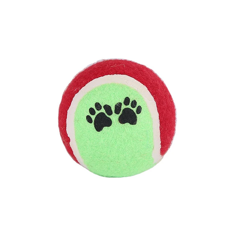 Hond Kauwen Speelgoed Katoen Tennis Ballen Training Bal Molaire Supplies Puppy Chew Ball Outdoor Interactief Speelgoed Schone Tanden Accessoires