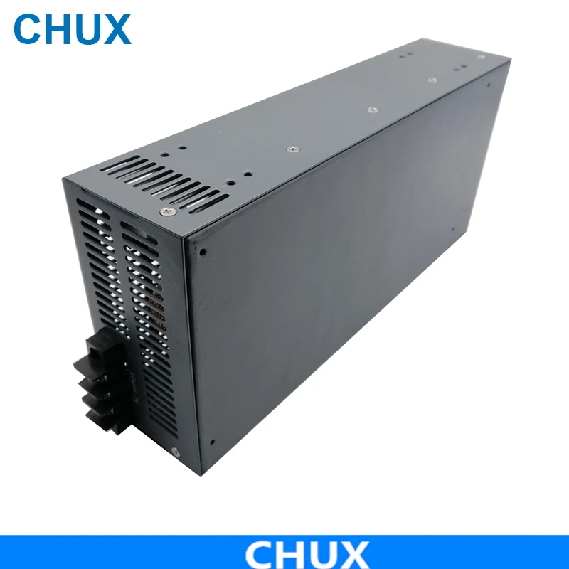 CHUX 1000W 1200W 1500W 2000W Industrial Switching Power Supply Adjustable Dc 12V 24V 36V 48V 55V 110V 220V 300V 350V DC Smps