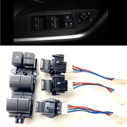 Lighted LED Power Window Lifter Switch Button  For Toyota RAV4 RAV 4 CHR Corolla Camry 2018-2023 Left Driving Backlight Upgrade