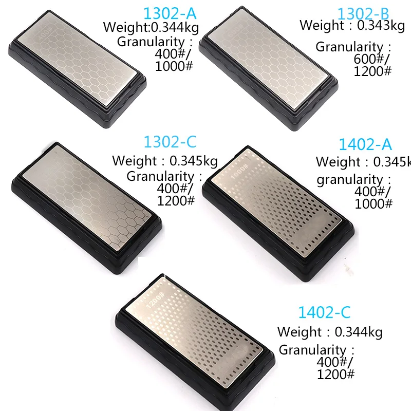 Household Double-sided Honeycomb Diamond Sharpening Stone 400-1200 Grit Whetstone Knife Sharpener Kitchen Grinder Abrasive Tool
