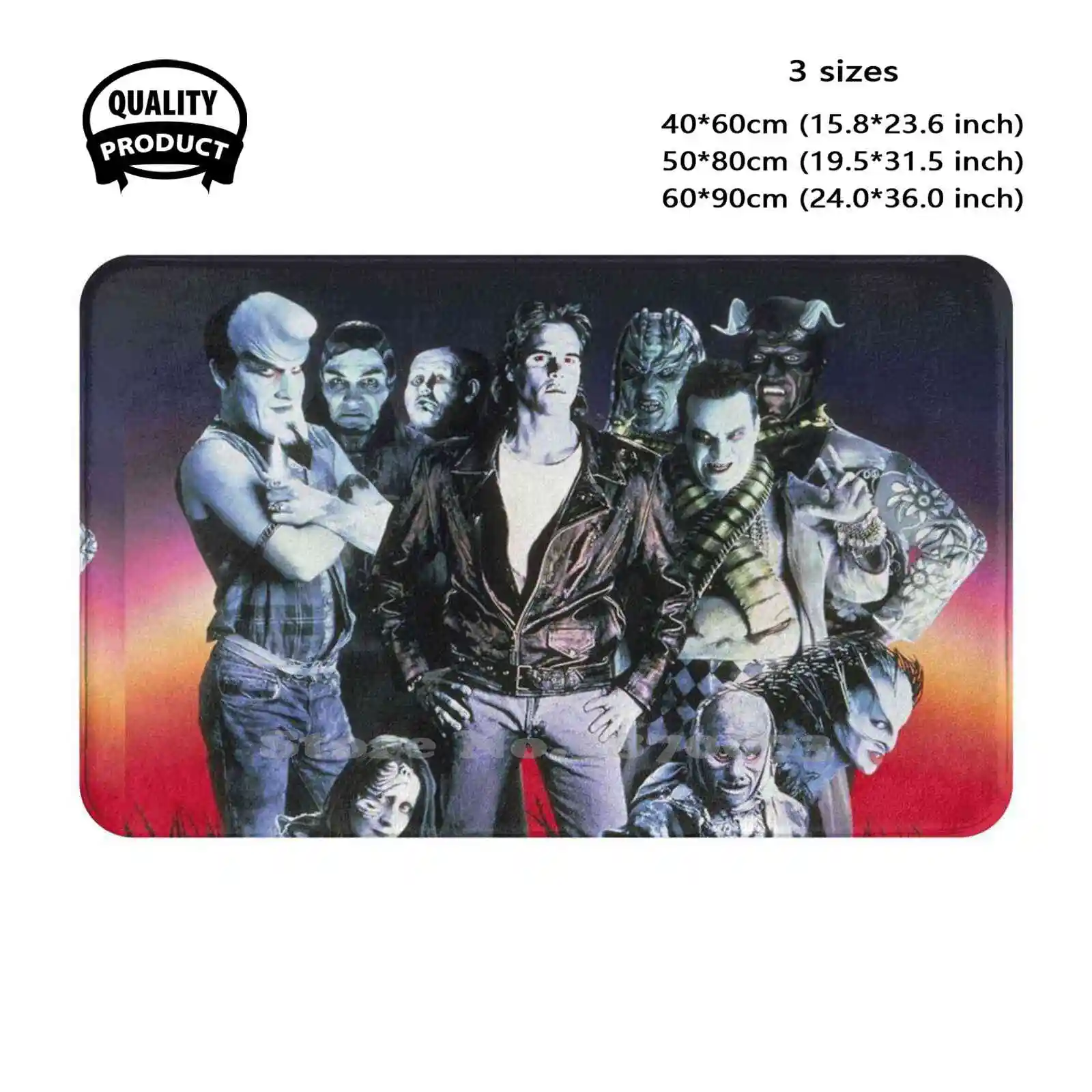 Nightbreed Artwork Soft Cushion Home Carpet Door Mat Car Rug Nightbreed Clive Barker Movie Horror Scifi Promo 1990 Aaron Boone