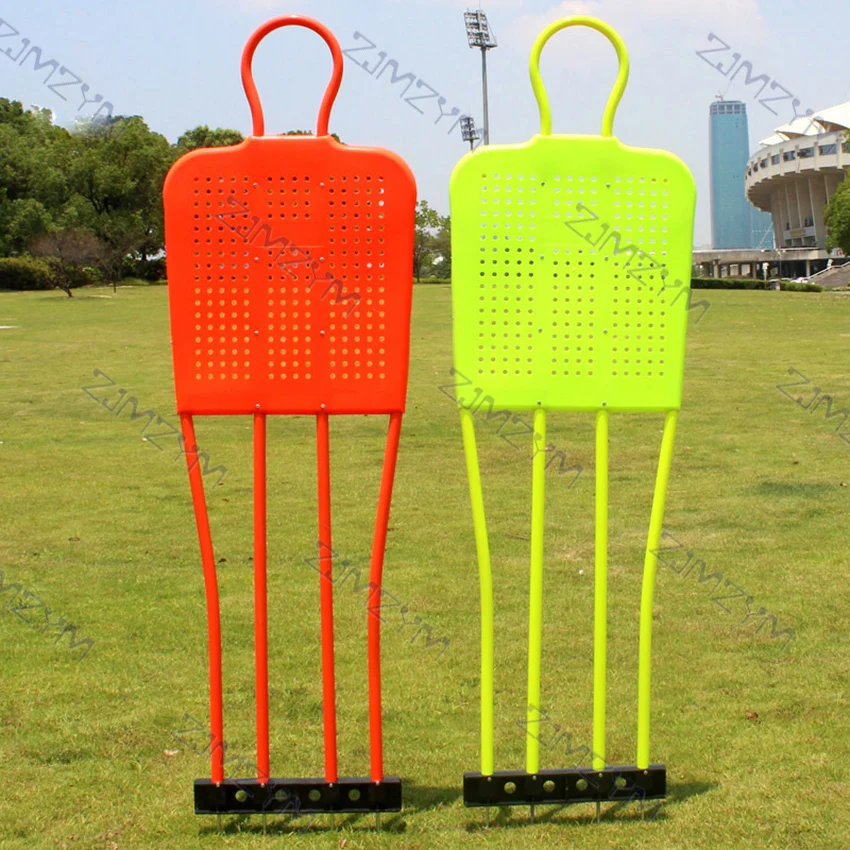 1pc Football Training Goal Wall Soccer Goal Keeper Trainer Outdoor Football Training Accessories Steel Needle for Grass Ground