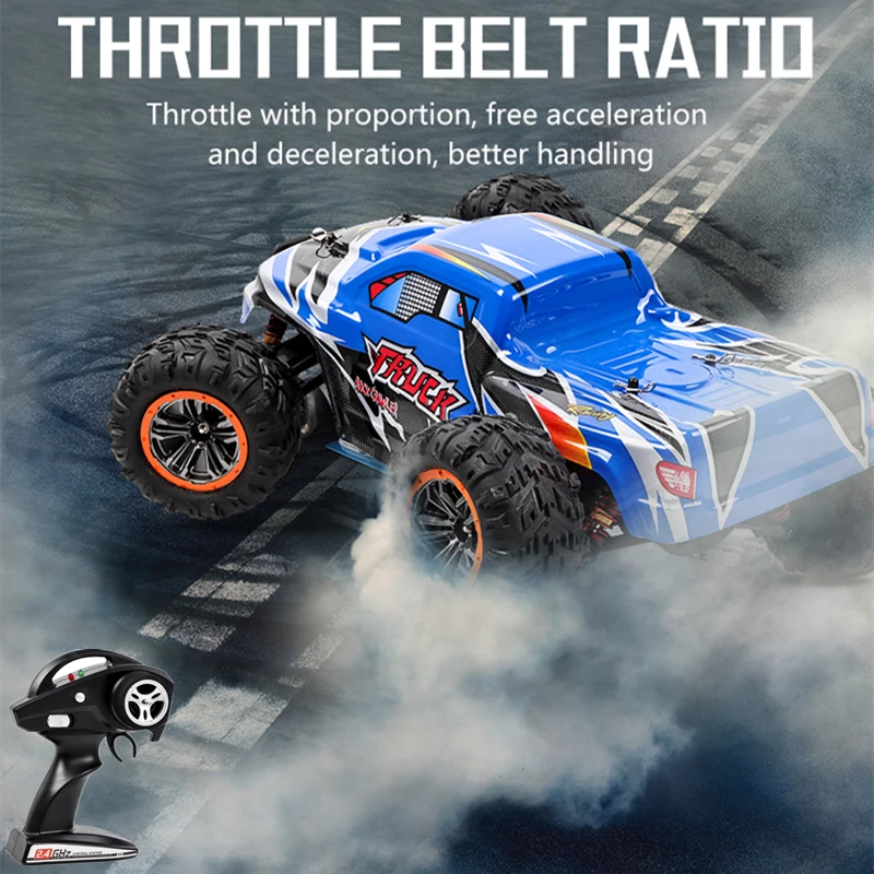 Racing Drift 4WD RC Car 40KM/H 200M 45-Degree Climbing Alloy Skeleton Continuously Variable Speed Waterproof Design RC Toy Model