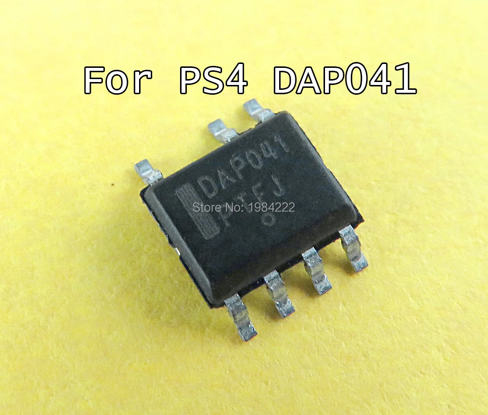 30 Uds Original para Sony Playstation 4 reemplazo DAP041 SOP7 IC Chip para controlador PS4 pantalla LCD fuente de alimentación Control IC