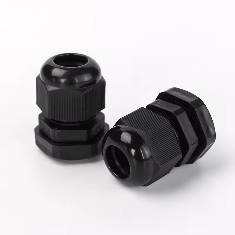 1/2/5/10pcs Waterproof Cable Gland Cable Entry IP68 PG7-PG36  White/Black Nylon Plastic Connector Joint - Image 6
