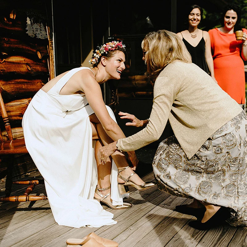 Vestido de novia bohemio de chifón, prenda de vestir de línea A, hecha A medida, con abertura en forma de cerradura, color blanco marfil, de talla grande, con espalda descubierta