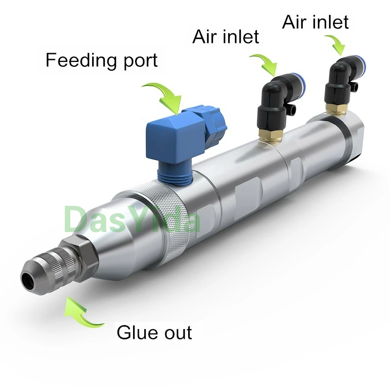 large flow Medium-high viscosity Silica gel return-suction dispensing valve