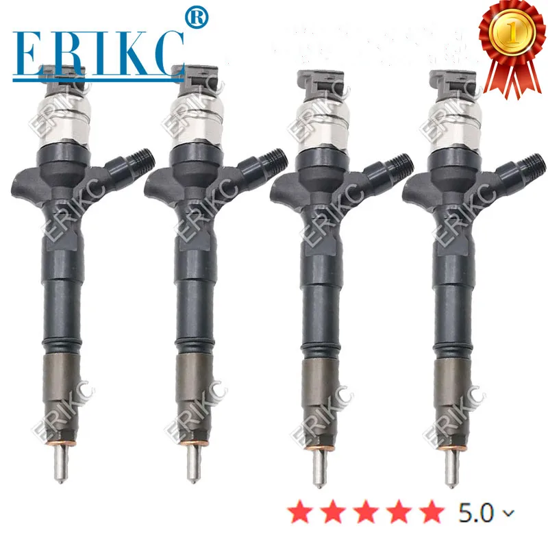 

4PCS 23670-30300 23670-0L010 23670-0L010 095000-7760 Diesel Injection 23670-30240 Auto Fuel Injector for Toyota HIACE HILUX 2.5D