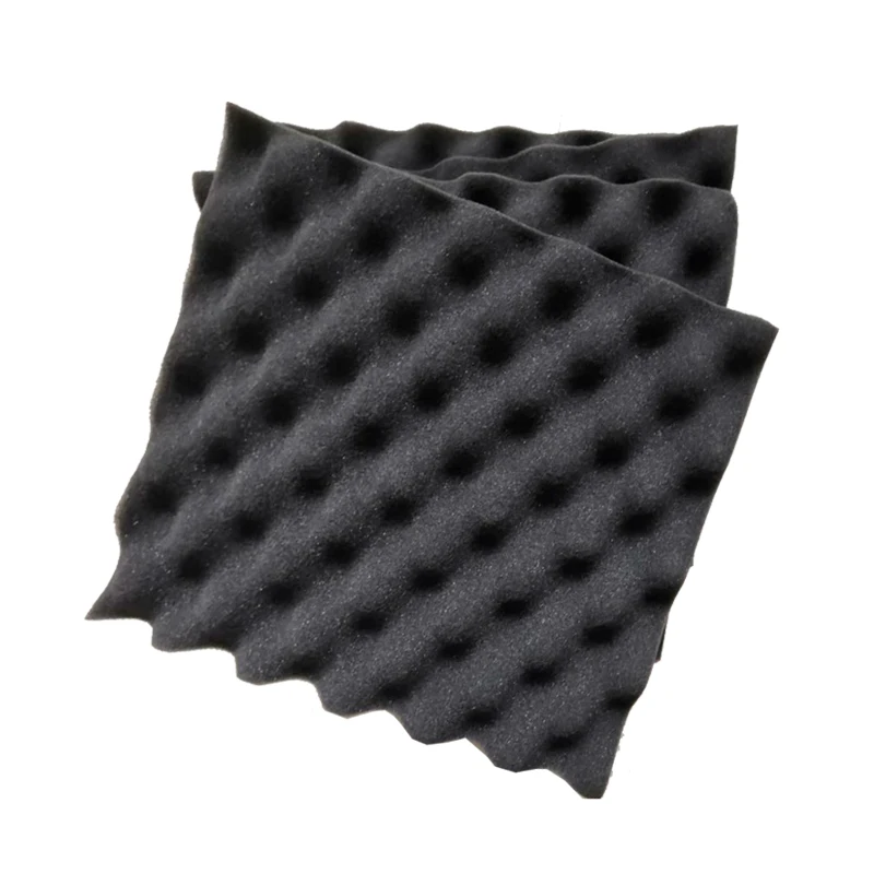 3 Pieces Flexibility Sound absorption shockproof high density black solid foam free shipping