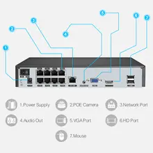 8-Channel 4K POE NVR with Audio for Surveillance #5