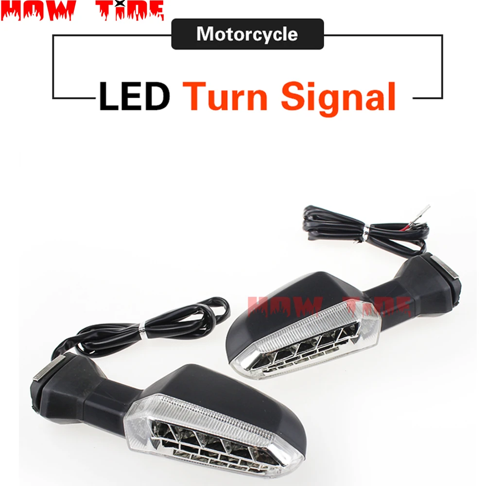 Applicable to KAWASAKI KLE 650/1000 Versys ER-6N ZRX1200 front/rear LED turn signal light flash motorcycle