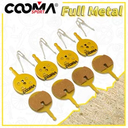 4 Pairs, Full Metal Bicycle Disc Brake Pads for AVID BB5, E-Bike, Giant, Merida Bike, Promax Calier, Ultra Class