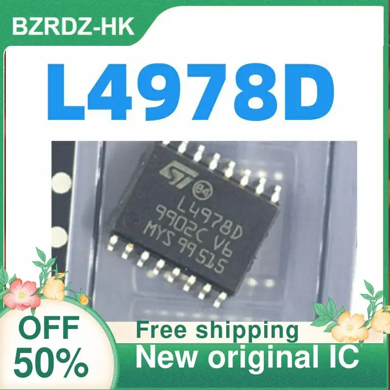 

5 шт. L4978D L4978D013TR SOP16 новый оригинальный IC