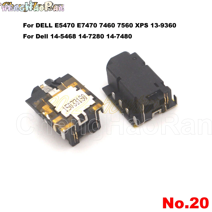 No.1-15 Laptop Motherboard Audio jack Headphone port 3.5 Microphone Socket Connector For Acer Asus Lenovo HP Dell Toshiba MSI