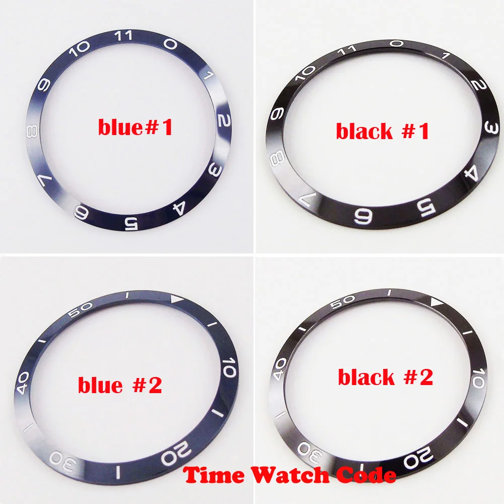 Corgeut 39.2 mm ceramic watch bezel insert parts watch bezel replacement fit for 41mm Corgeut men's watch