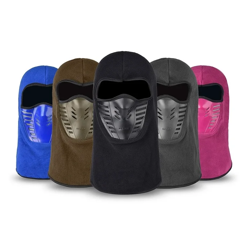 Outdoor Riding Cycling Hunting Face Mask Hat Windproof Thick Ski Mask Fleece Designer Balaclava