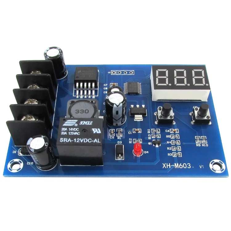 XH-M603 Battery Lithium Battery Charging Control Module Battery Charging Control Protection Switch 12-24v