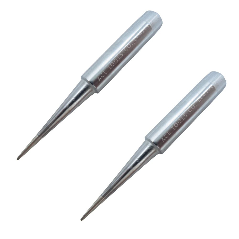 Punta de soldadura 900M-T-LB cónica 0,2mm para Hakko 936 907 Milwaukee M12SI-0 Radio Shack 64-053 Yihua 936 x-tronics 3020, broca de hierro