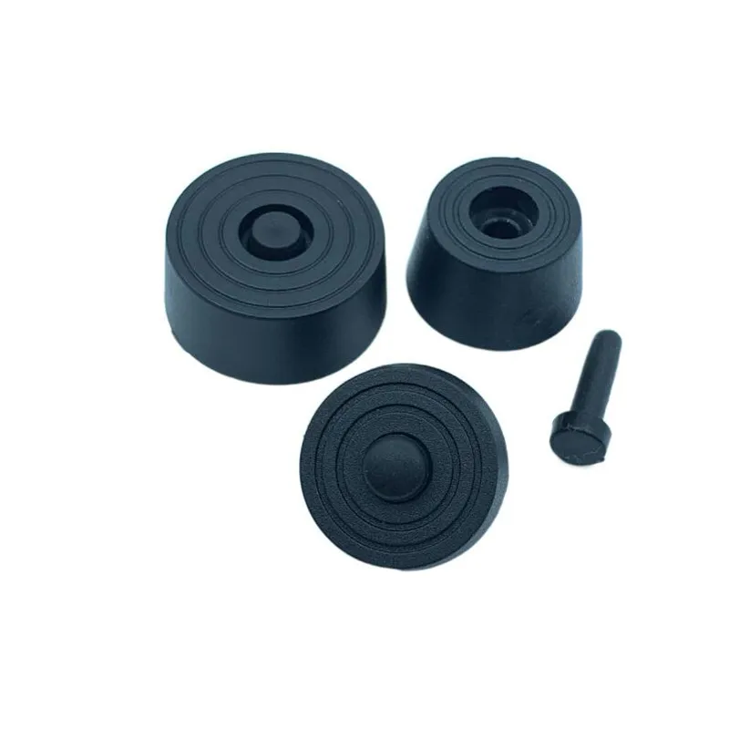 100PCS/1LOT Pin-Type Rubber Mats Shock-Absorbing Latch Foot Pads Anti-Collision Anti-Skid Furniture Tables Chairs Computer Case