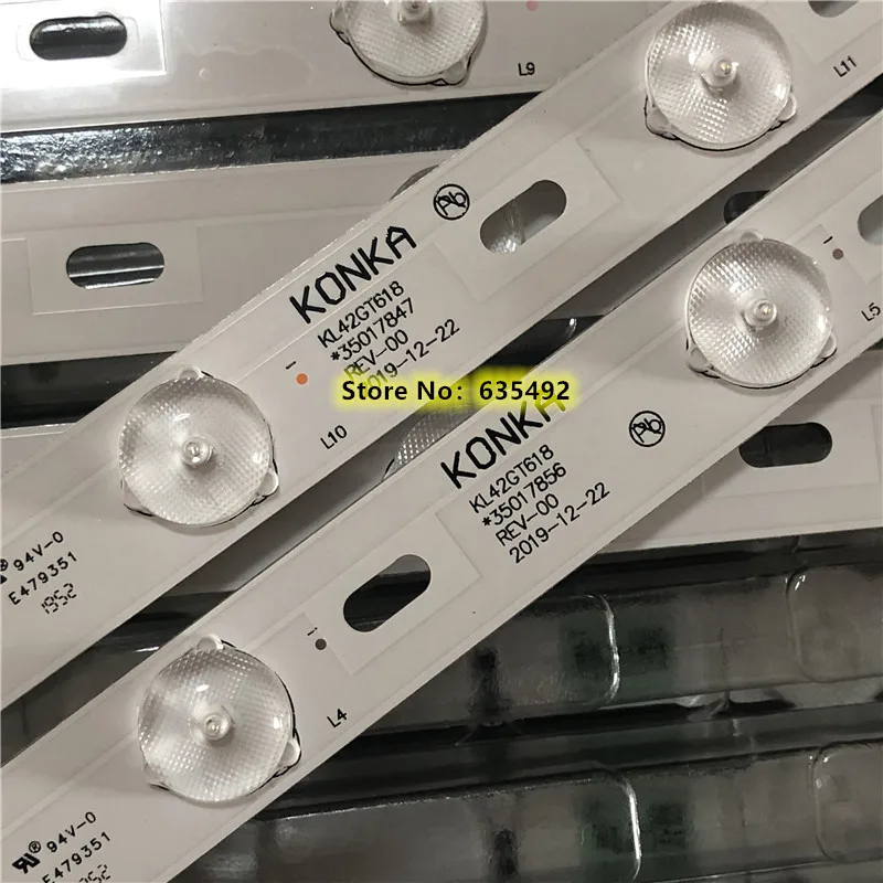 5set LED Backlight Strip 6 lamp For Ko nka 42