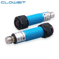M18 5m Cylindrical plug-in sensor Through-beam Photo electric Proximity Switch Cloweit