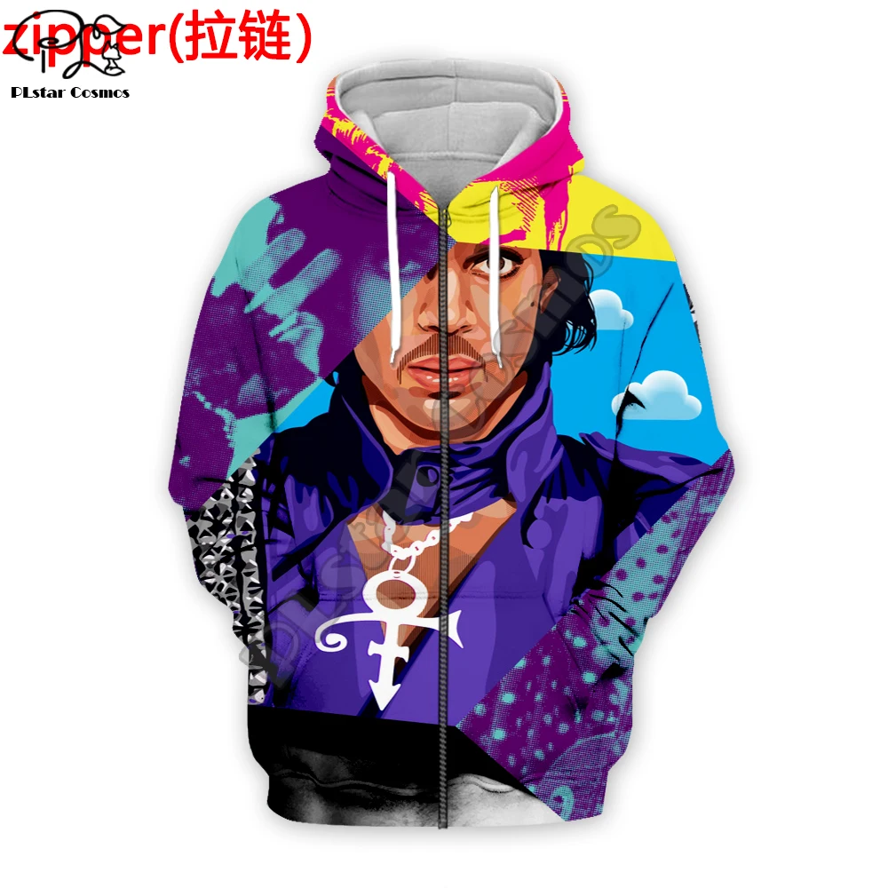 PLstar Cosmos Popular Singer Prince Rogers Nelson Purple Men/Women 3Dprint Hip Hop Hoodies Funny Pullover Harajuku Tracksuit A19