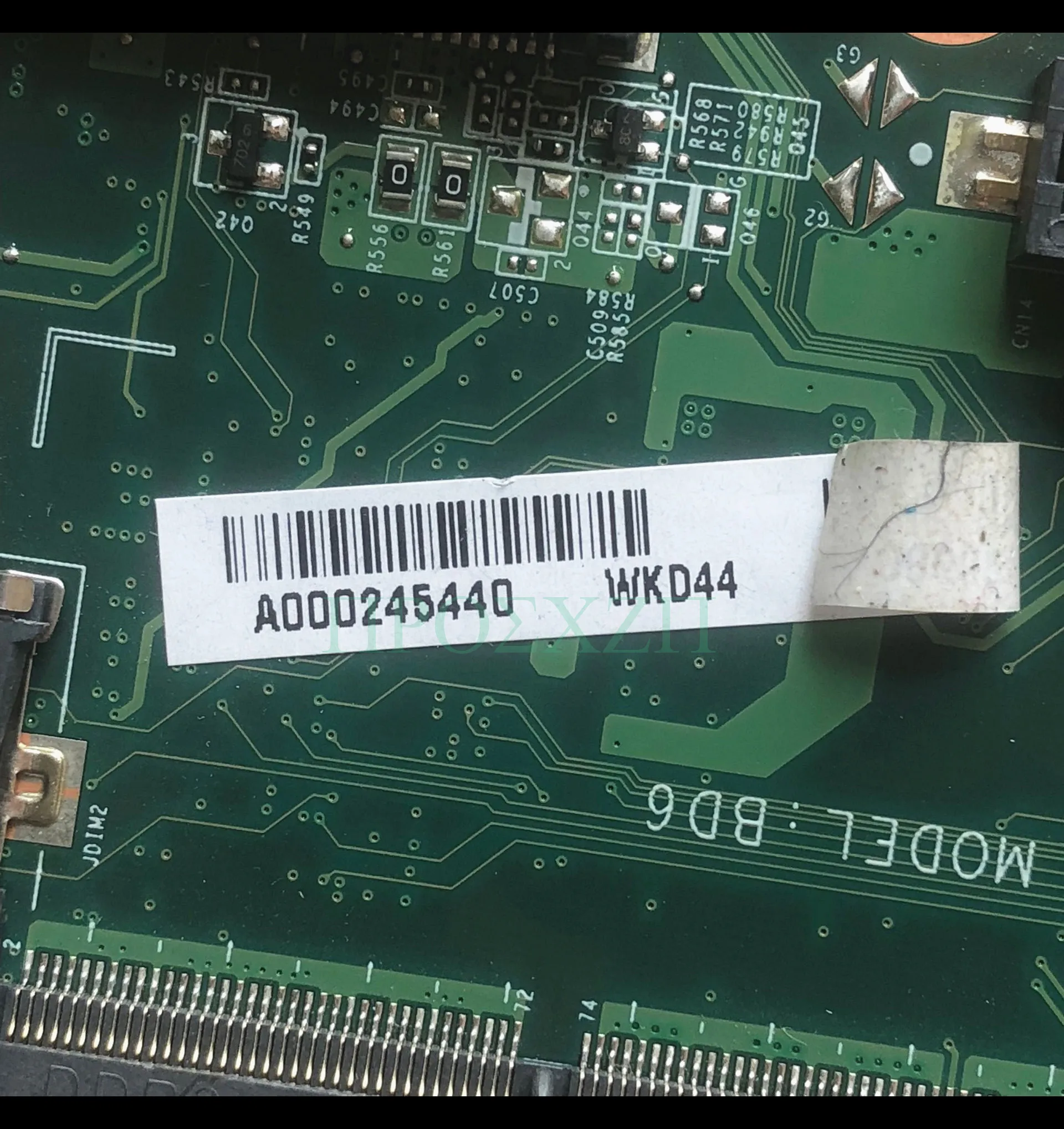 Imagem -04 - Mainboard para Toshiba Satellite L75-a C75-a Portátil Placa-mãe Sr17e Ddr3 100 Completo Testado ok Alta Qualidade A000245440 Da0bd6mb8d0