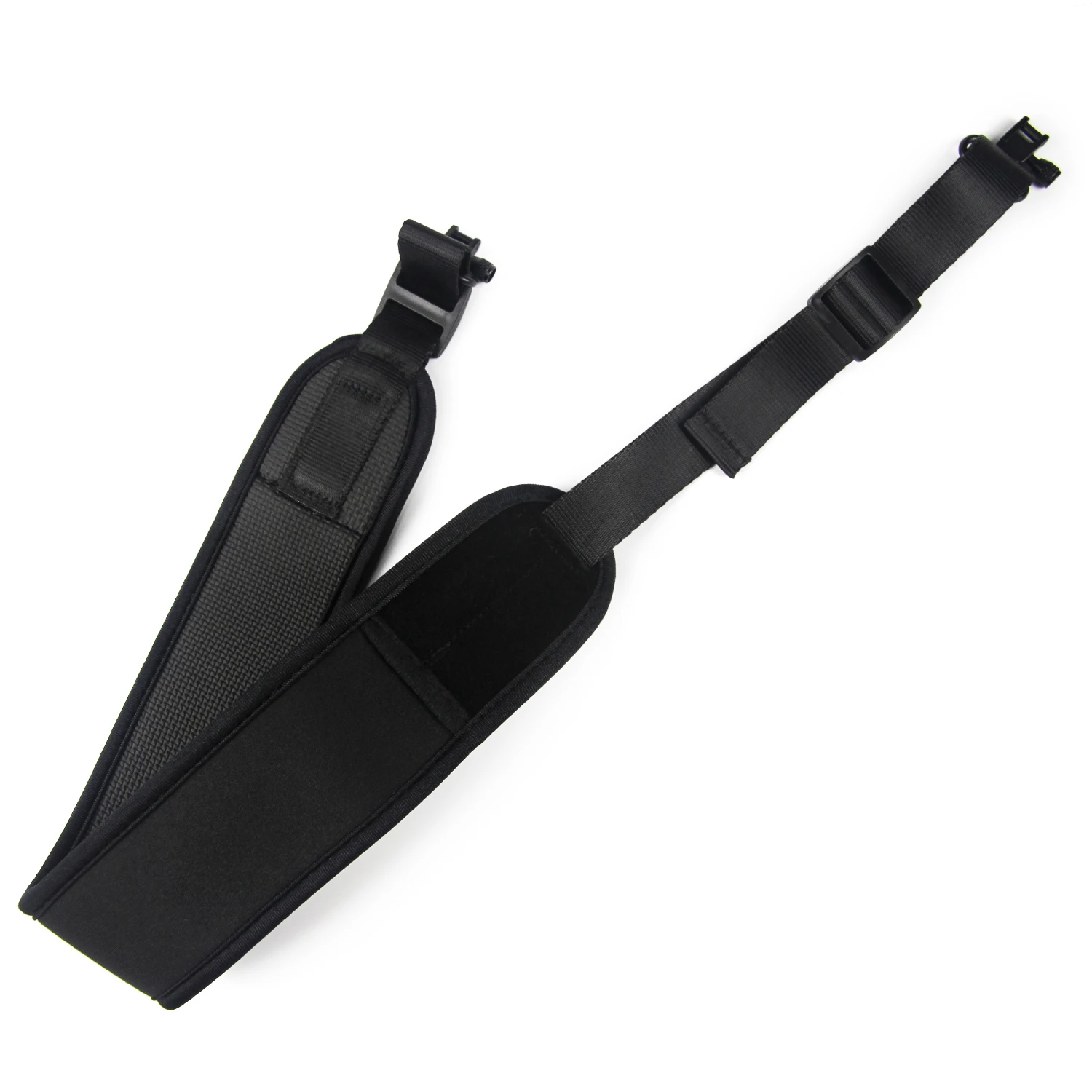 GUGULUZA Neopren-Gewehrriemen mit Schlaufengelenken, gepolsterter, rutschfester Schultergurt für Outdoor-Jagdzubehör – Detail 12