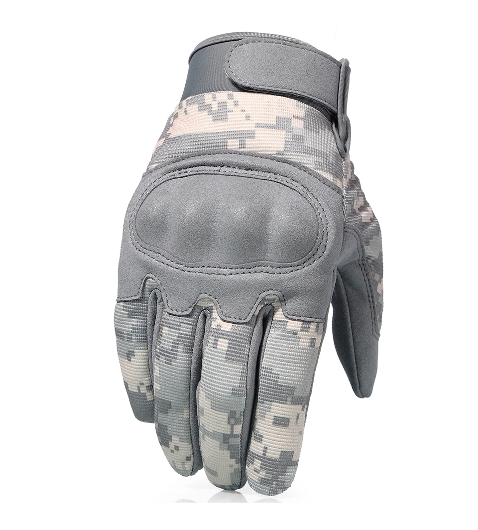 Touchscreen taktische Handschuhe Tarnung Radfahren Sport Kampf Wandern Camping Jagd Schießen Paintball Reiten Fahrrad Schutz – Detail 12