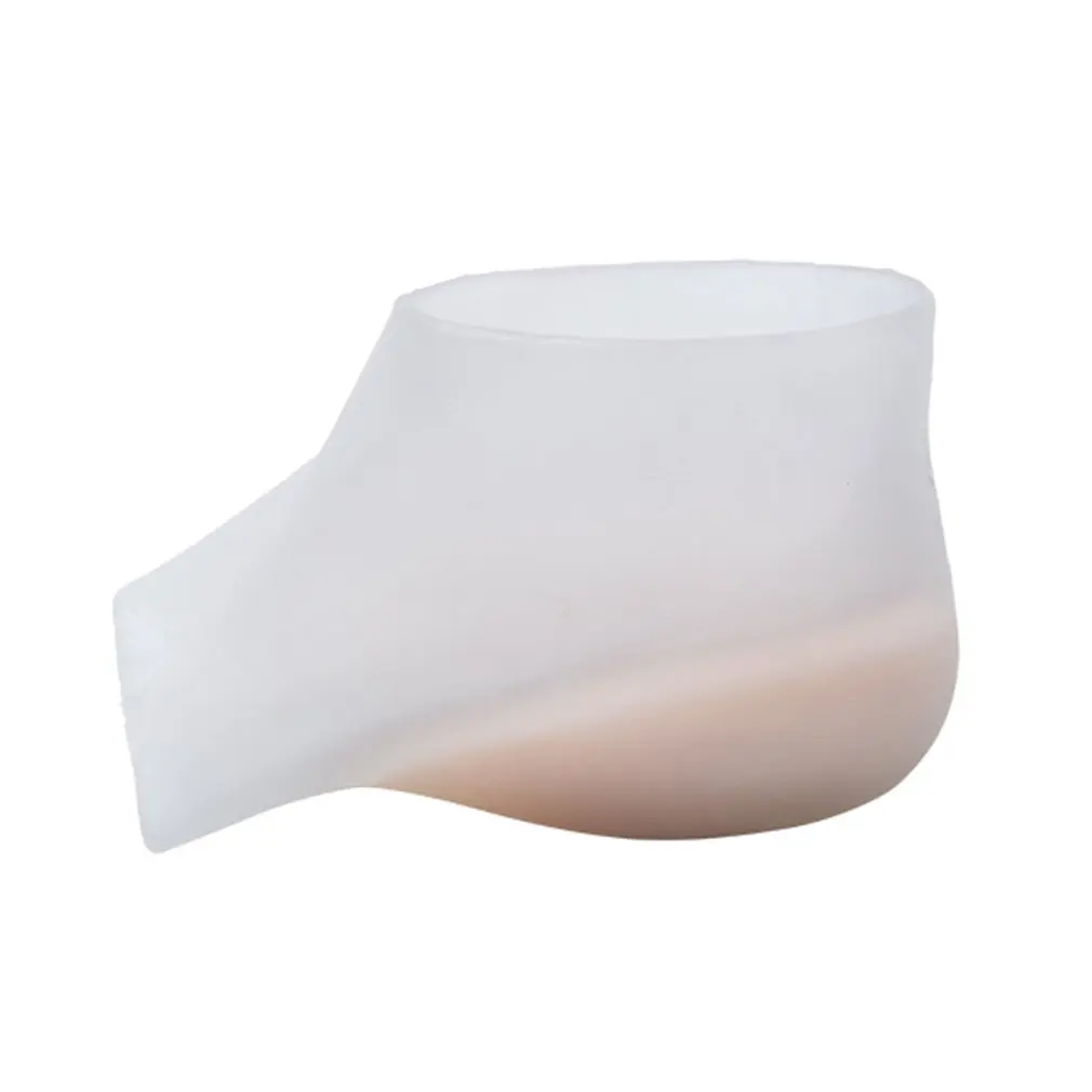 Gót Chân Bảo Vệ Tăng Silicone Nửa Đế Trong Chèn Vô Hình Tăng Chiều Cao Miếng Lót Chống Nứt Unisex Chân Chăm Sóc