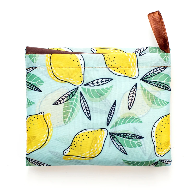 Große Tragetasche im persönlichen Stil, ECO, wiederverwendbar, Polyester, tragbar, Schultertasche, Damenhandtaschen, faltbare Tasche, Einkaufstasche, Aufbewahrung – Detail 18