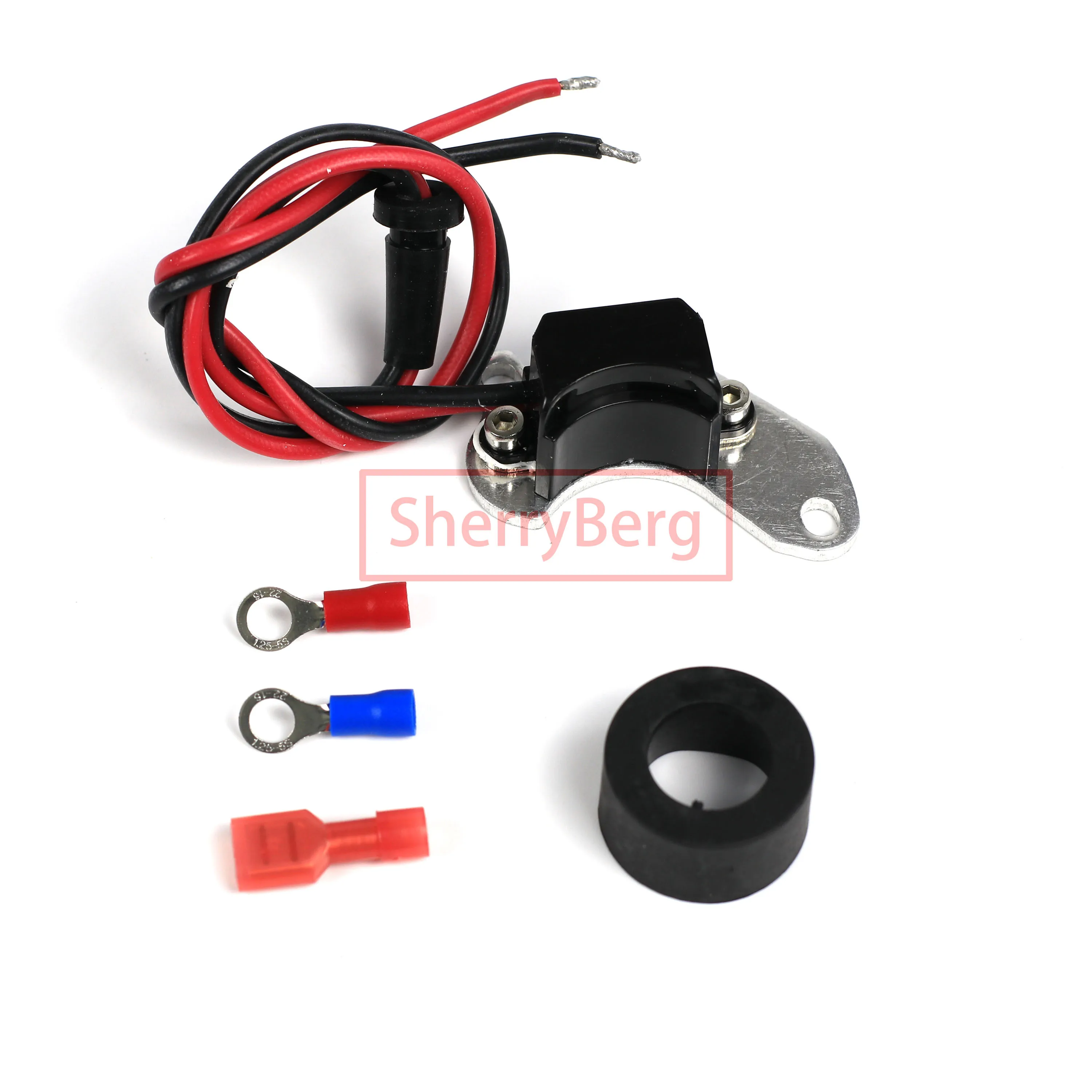 SherryBerg Distributor Electronic Ignition Conversion Kit fit for LUCAS D200 AC Delco D204 4 Cylinders