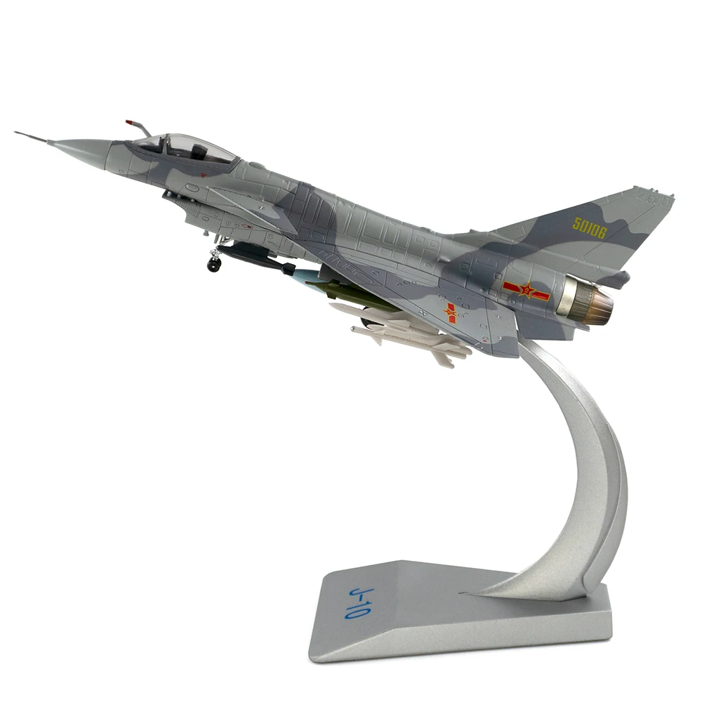 

1/72 Fighter Chinese Air Force J-10 Vigorous Dragon Firebird Airplane Model Toy Children Kids Gift for Collection Decoration