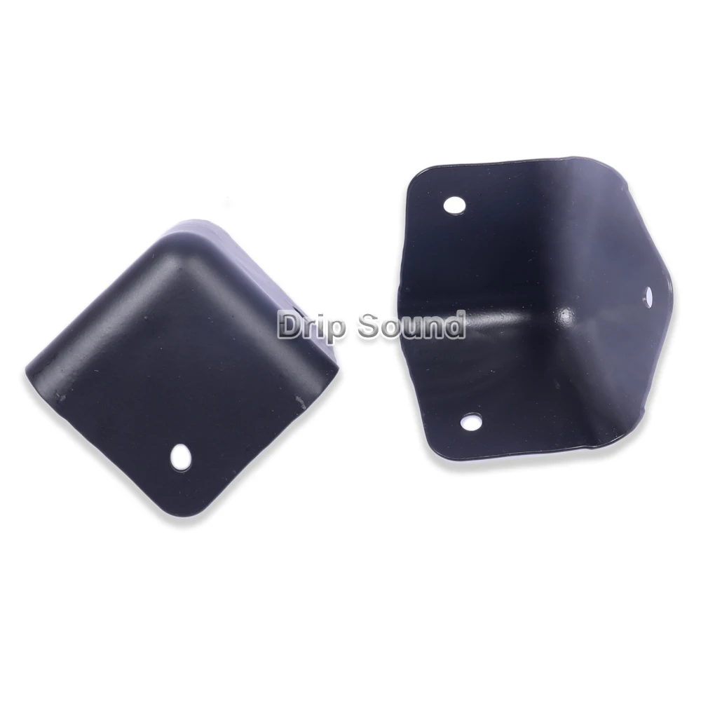 4pcs Metal Corner Protector Safe Decoration Right Angle Protection Cover for Loudspeaker Box Amplifier 45x45mm #2