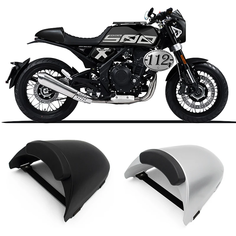 

Brixton Crossfire 500 Motorcycle Custom Rear Passenger Seat Cushion Pad Cowl Cover - Comfort Upgrade for Your Ride