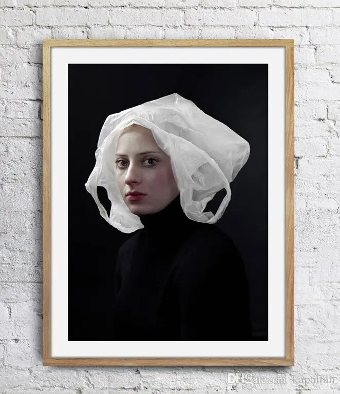 Hendrik Kerstens Photographs His Daughter Art Poster Print Canvas Wall Picture Painting 12 24 36 47 Inches