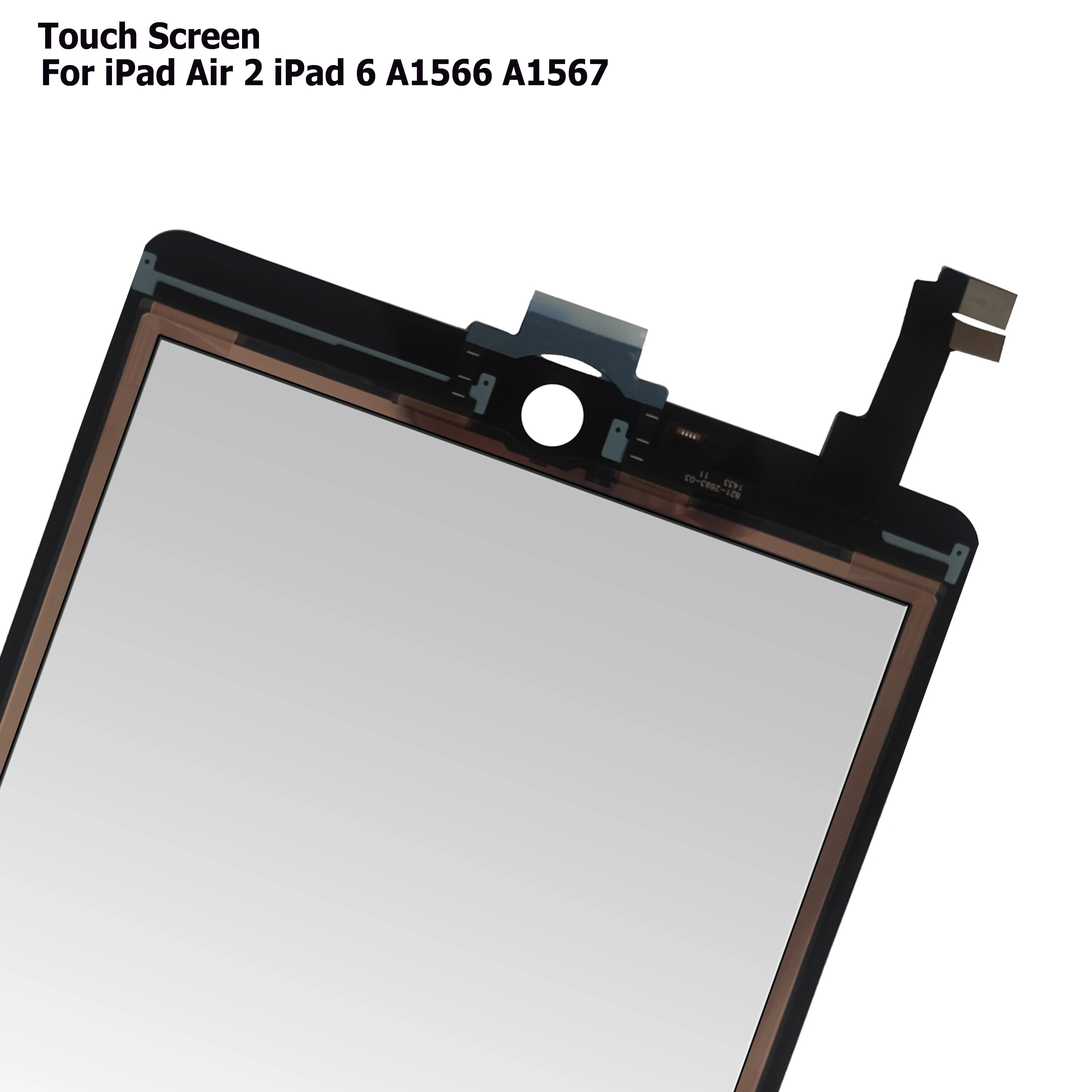 Tested For iPad Air 2 iPad 6 A1566 A1567 Touch Screen Digitizer