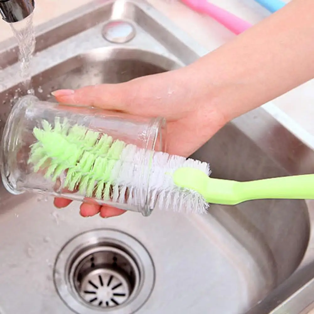 Multifunctional Long handle brush pot Bottle Cup Dish Pot Cleaning Washing Long Brush Cleaner Kitchen Accessories