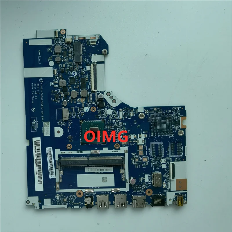 5B20R33801 MB Model Number 330-15IGM Motherboard CPU N4000 EG431/EG532/FG5N2 NM-B661 100% Tested