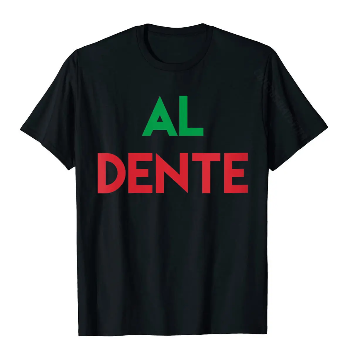 Womens Al Dente Sayings Quote Italian T-Shirt Cotton T Shirts For Men Printed On Tops T Shirt New Arrival Unique