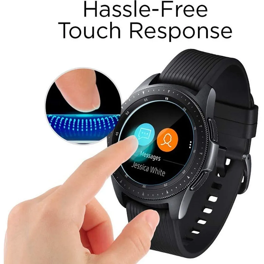 3Pcs 6Pcs ภาพยนตร์สำหรับ Samsung Galaxy นาฬิกา42Mm หรือ HD ป้องกันฟิล์มป้องกันการระเบิดป้องกันฝาครอบ