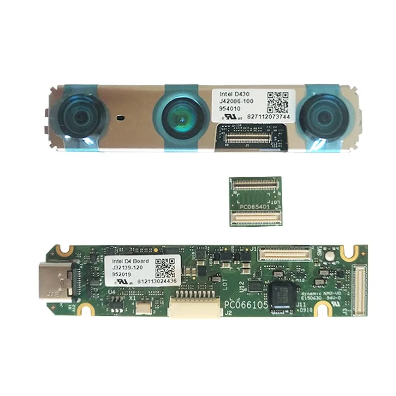 TZT D415 D430 Módulo Kit 3D Camera Profundidade Módulo com USB Intel realsense D415 D430 Módulo AI Development Robot