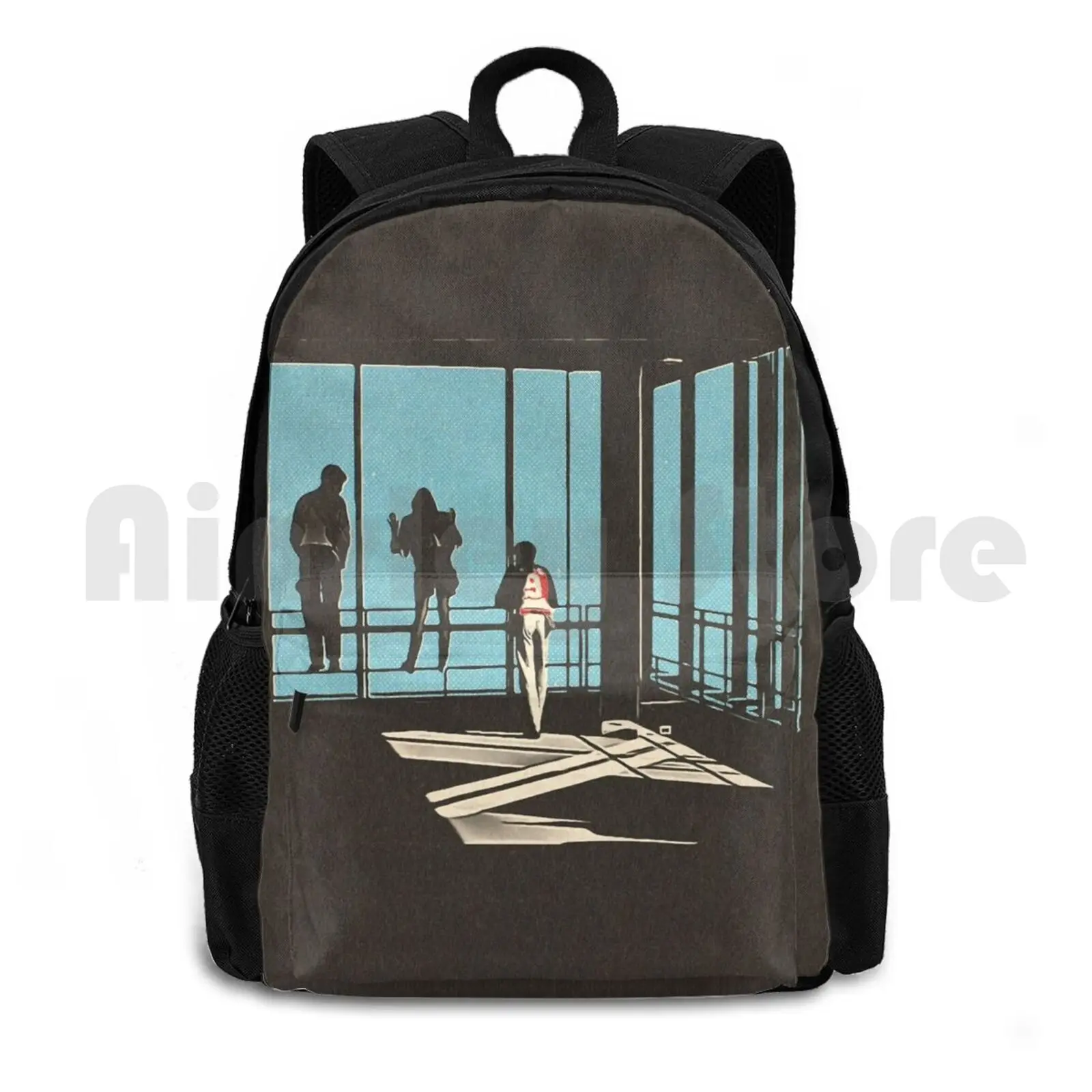 Ferris Bueller-Sears Tower Outdoor Hiking Backpack Waterproof Camping Travel Ferris Bueller Chicago Retro Love 80s Movies