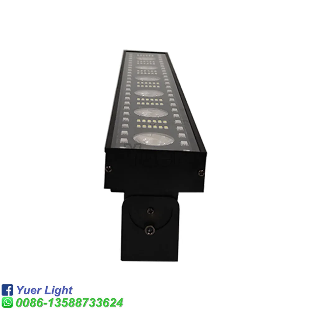 Imagem -03 - Led Feixe de Lavagem Estroboscópio em Luz de Lavagem de Parede Dmx512 Rgbw Barra de Luz Dmx512 dj Discoteca Festa Casamento ao ar Livre Luz de Efeito de Palco 6x3w