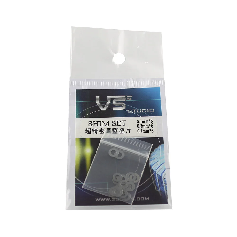 VULPO High Precision Steel Gear Gap Shim Set For Airsoft AEG Gearbox