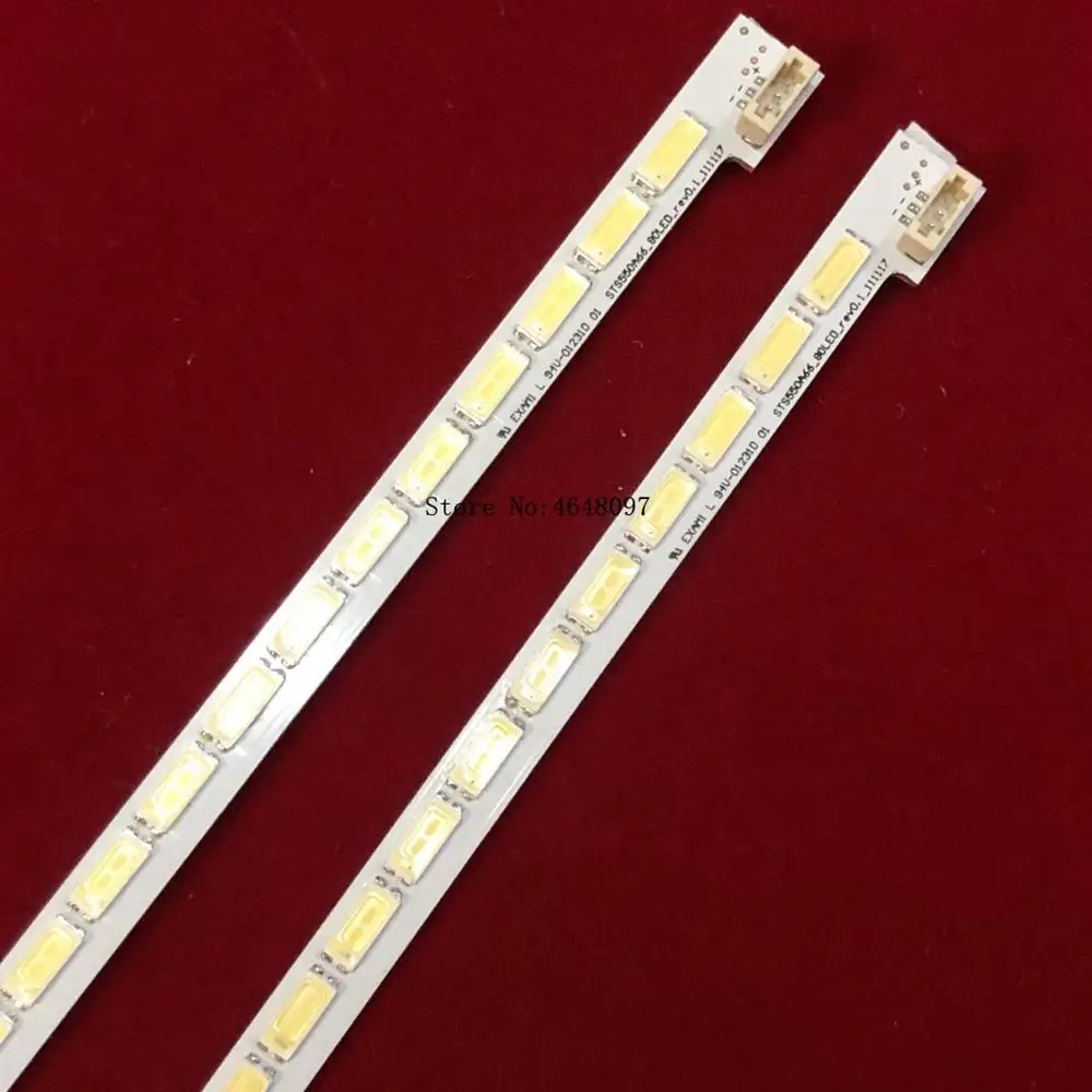 New 55inch LTA550HQ22 LTA550HQ20 LTA550HQ16 LED Backlight Lamp strip LJ64-03515A STS550A66_80LED_ 1piece=80LED 676MM LE55A700K