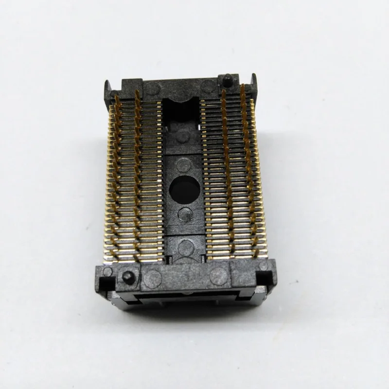 TSOP66 Test Socket Open Top Shrapnel Chip TSOP66-0.65 IC Test Socket Double Contact Flash Programmer Adapter Conversion Block