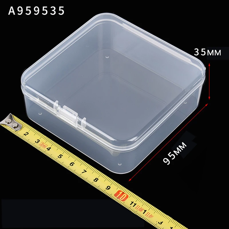 5 CHOICES Plastic Box for Coins, Business Card, ID Card, Desk Tiny sundries Clips,  Beads Craft small Accessories