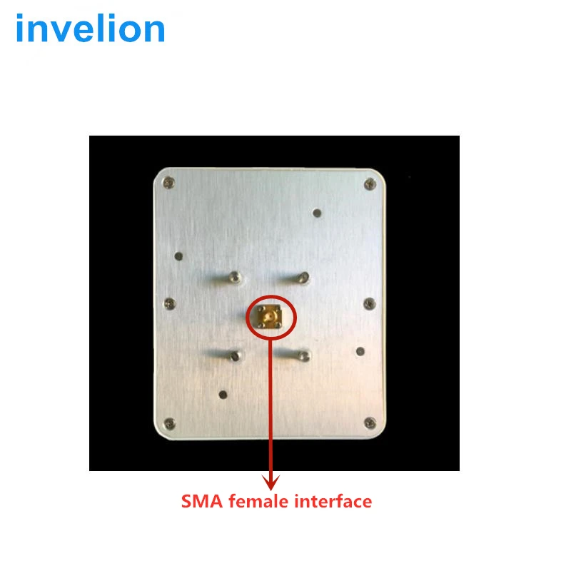 5.5dbi mini UHF rfid antenna 865-868mhz / 902-928mhz passive circular polarization SMA for forklift warehouse asset management