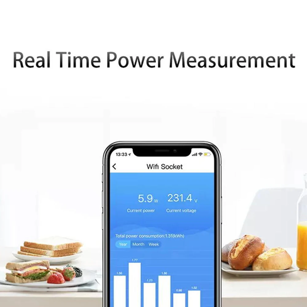 Geeklink-enchufe inteligente Wifi con Control remoto por aplicación, enchufe de EE. UU./UE/AU, módulo de temporizador de salida inalámbrica para Android e iOS, Automatización del hogar inteligente